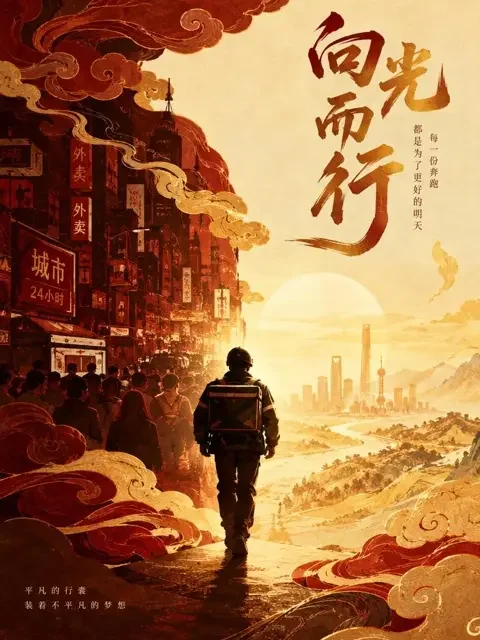 黄果在线《废柴逆袭：从外卖小哥开始》封面 - 都市逆袭热门短剧